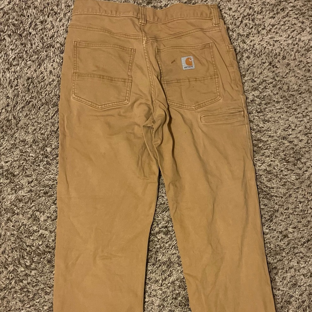 Carharrt khaki 30x30 relaxed fit pants